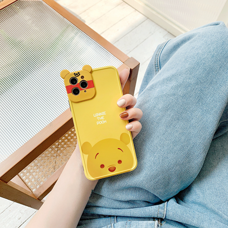 Ốp Điện Thoại Hình Gấu Và Heo Đáng Yêu Cho Iphone 12 Pro Max 11 Pro Max X Xr Xs Max Xr 8 7 Plus | BigBuy360 - bigbuy360.vn