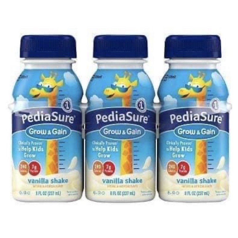 Thùng 24 Chai sữa nước Pediasure nước vị Vani 237 ml của Mỹ Date 07/22