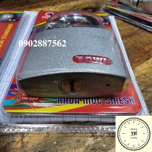 ổ khóa cửa nhà SOWI hàng công ty chìa điện tử (50mm, 60mm) màu xám