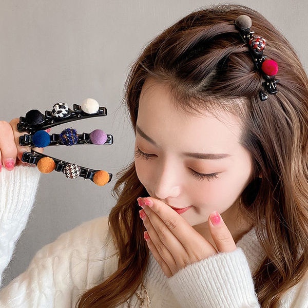 Kẹp tóc bện thời trang Hàn Quốc 2021