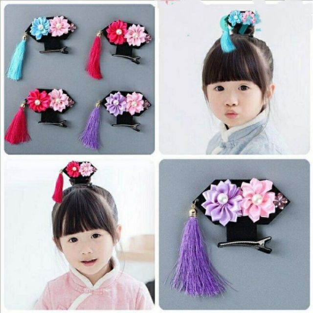 Combo mấn, kẹp, nhẩn, bông tai cho bé