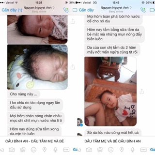 DẦU TẮM MẸ VÀ BÉ CẦU BÌNH AN