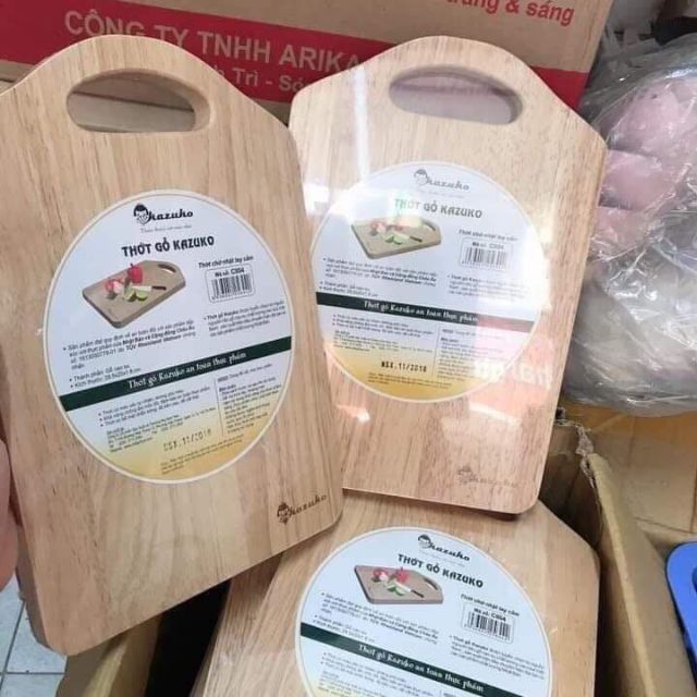 thớt gỗ kazuko hàng xuất nhật..