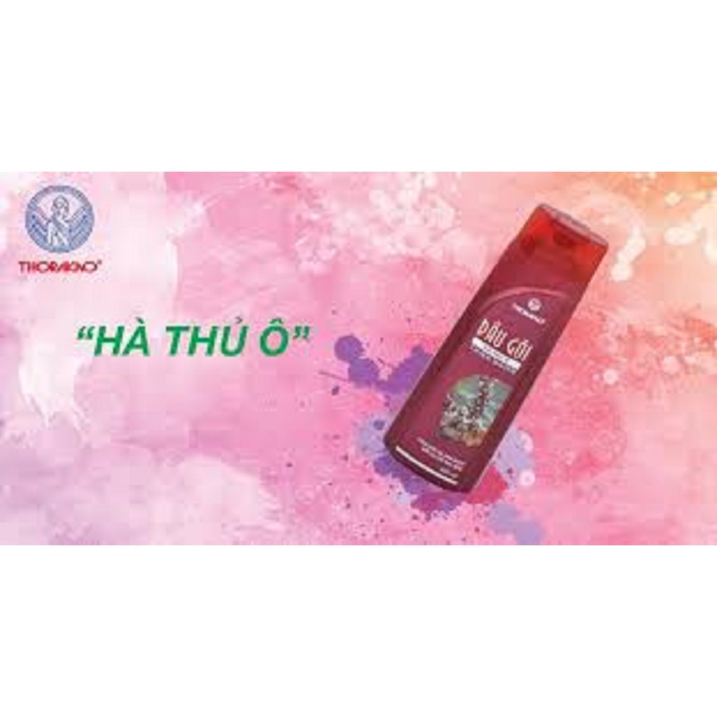 Dầu gội hà thủ ô ngăn rụng tóc, đen tóc Thorakao 400ml