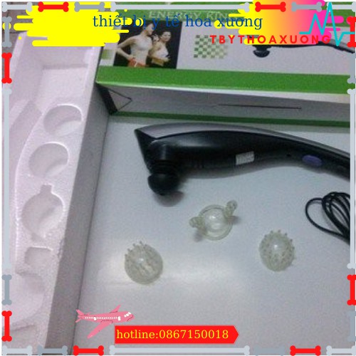 MÁY MASSAGE CẦM TAY KING MASSAGE 3 ĐẦU A-2007