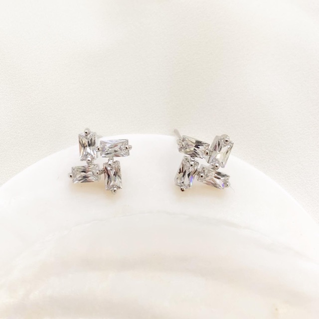 Bông tai bạc size nhỏ (mini silver earrings)