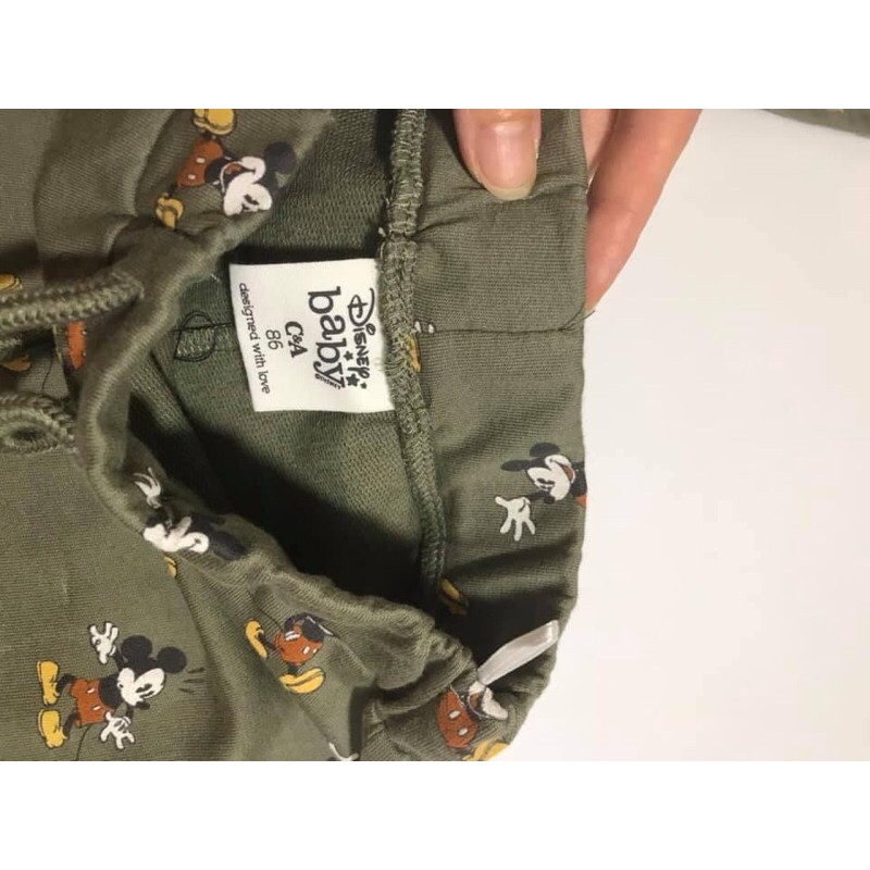 Bộ mickey xanh bé trai