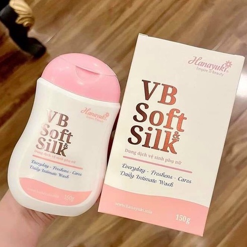 DUNG DỊCH VỆ SINH CHO NỮ VB SOFT&amp;SILK 150G