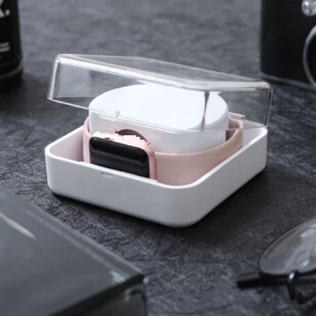 Hộp đựng kiêm đế sạc và cuốn dây cho đồng hồ thông minh Apple Watch Vu Studio