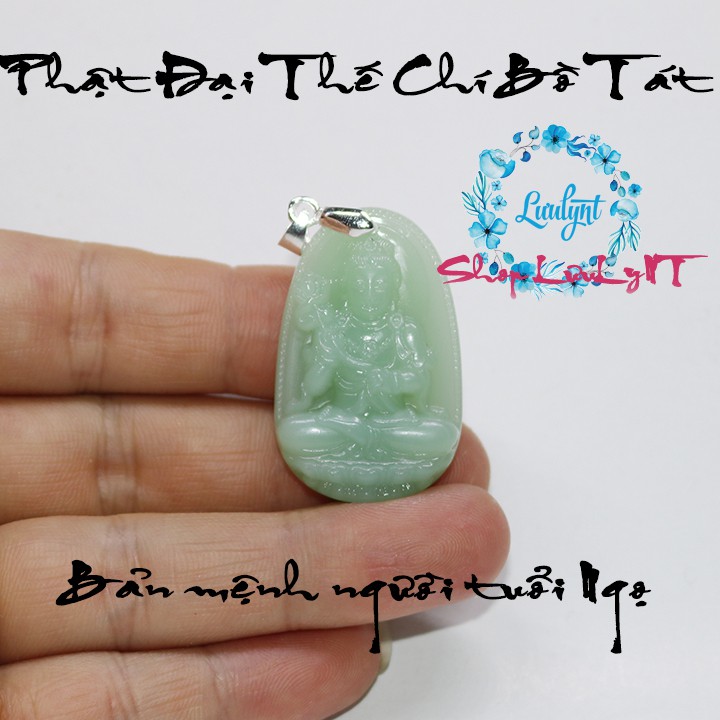 Mặt phật Bất Động Minh Vương size nhỏ 3.7cm x 2.4cm - Bản mệnh người tuổi dậu nhiều màu