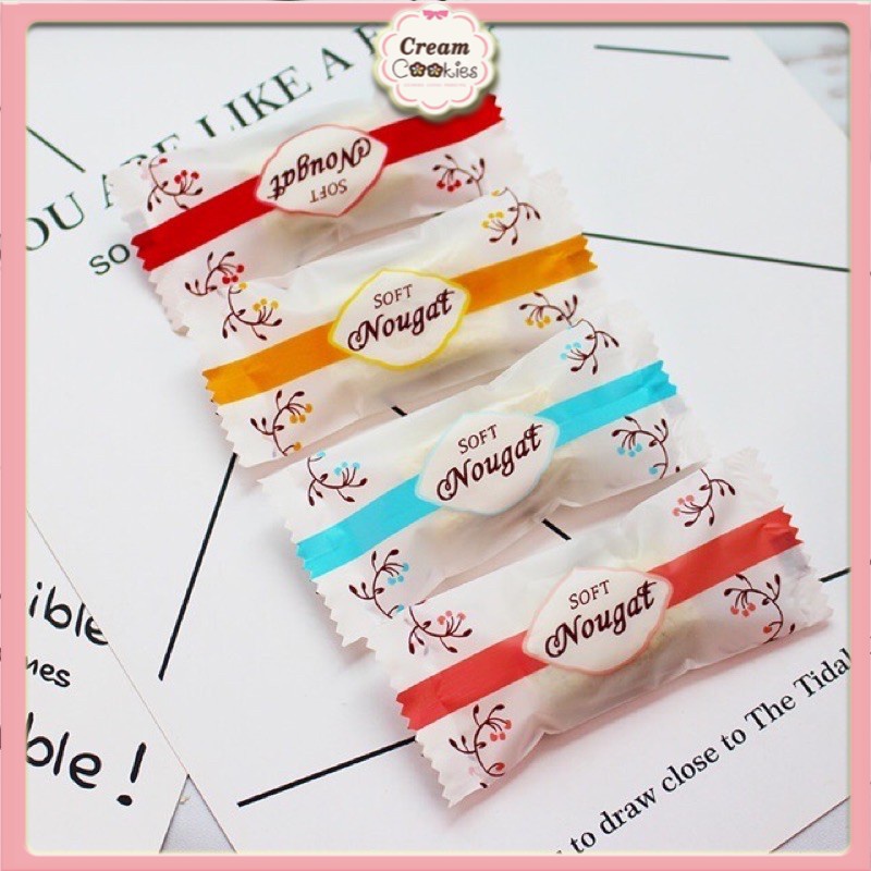 Túi Nilong Đựng Kẹo Nougat Tập 200 Cái
