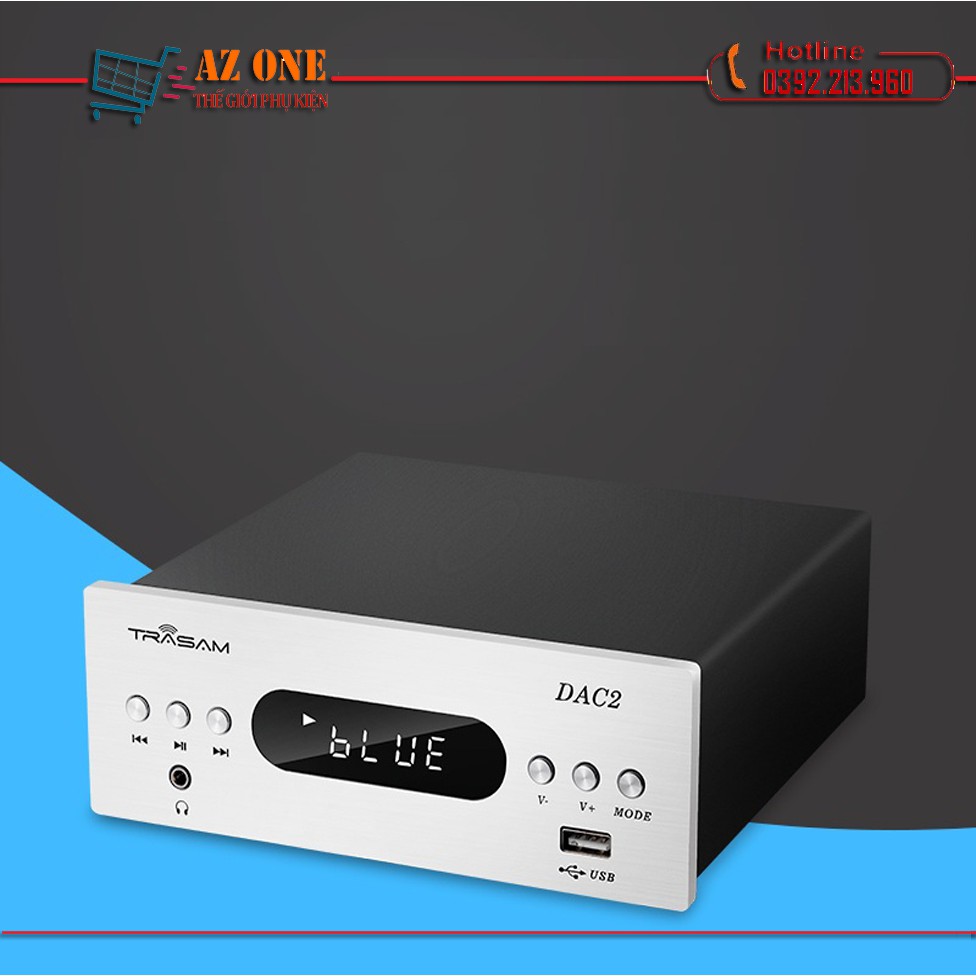 Bộ DAC Giải Mã TRASAM DAC 2 Bluetooth 24BIT/192KHZ