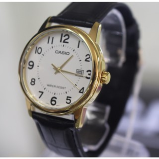 Đồng hồ nam dây da Casio MTP