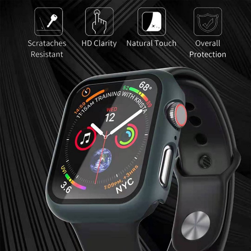 Bộ Dây Đeo Thay Thế Bằng Cao Su Silicone Mềm Cho Apple Watch Series 6 SE 5 4 3 2 1 38MM 42MM 40MM 44MM