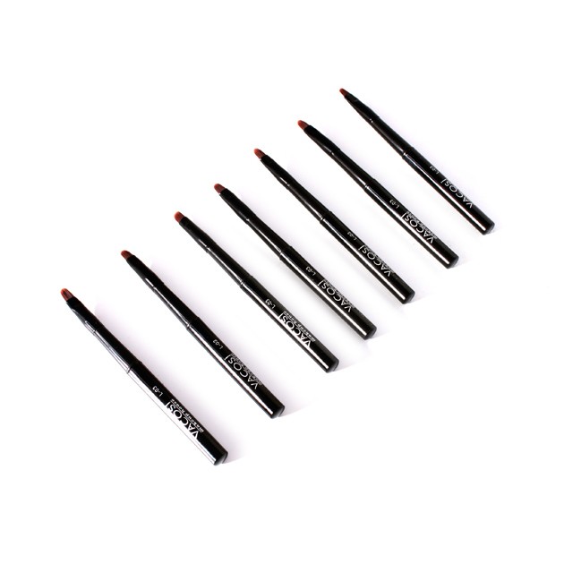 Bộ 8 Cọ Viền Mắt Môi Vacosi Lip & Eyeliner Brush L03