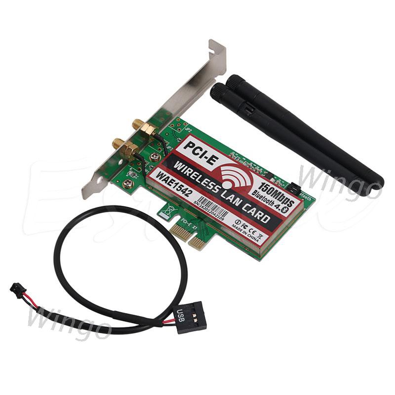 Card Wifi Không Dây 150m Pci-E Express Card Wifi Network Ethernet Nic