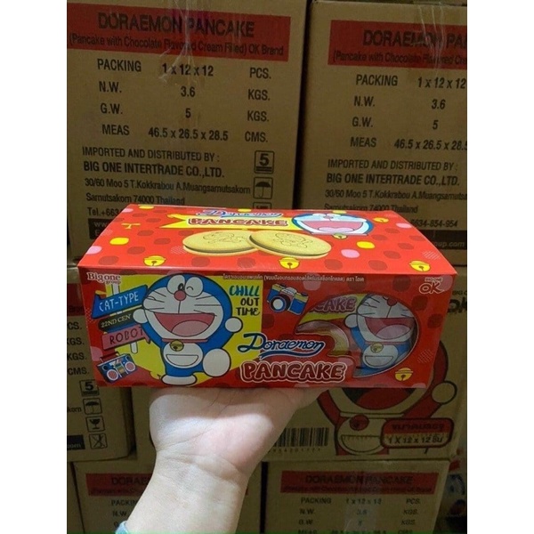 Bánh quy Pancake Đôremon hàng Thái