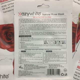 +combo 10 mặt nạ Eazywhite hoa hồng