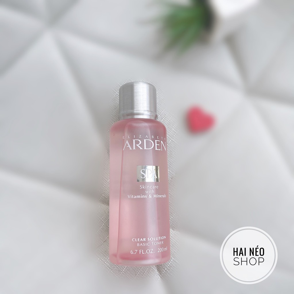 Nước hoa hồng làm sạch sâu se lỗ chân lông Elizabeth Arden Spa Skincare Clear Solution (Mỹ) | BigBuy360 - bigbuy360.vn