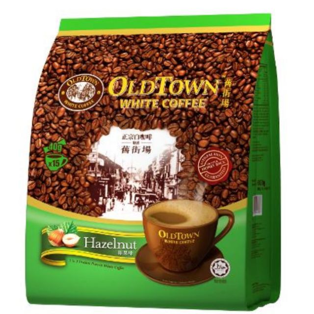 Oldtown white coffee Hazelnut Malaysia (hạt dẻ)