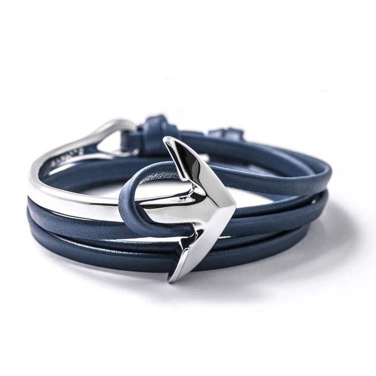 Vòng tay nam nhiều sợi khóa neo tàu - PK122a