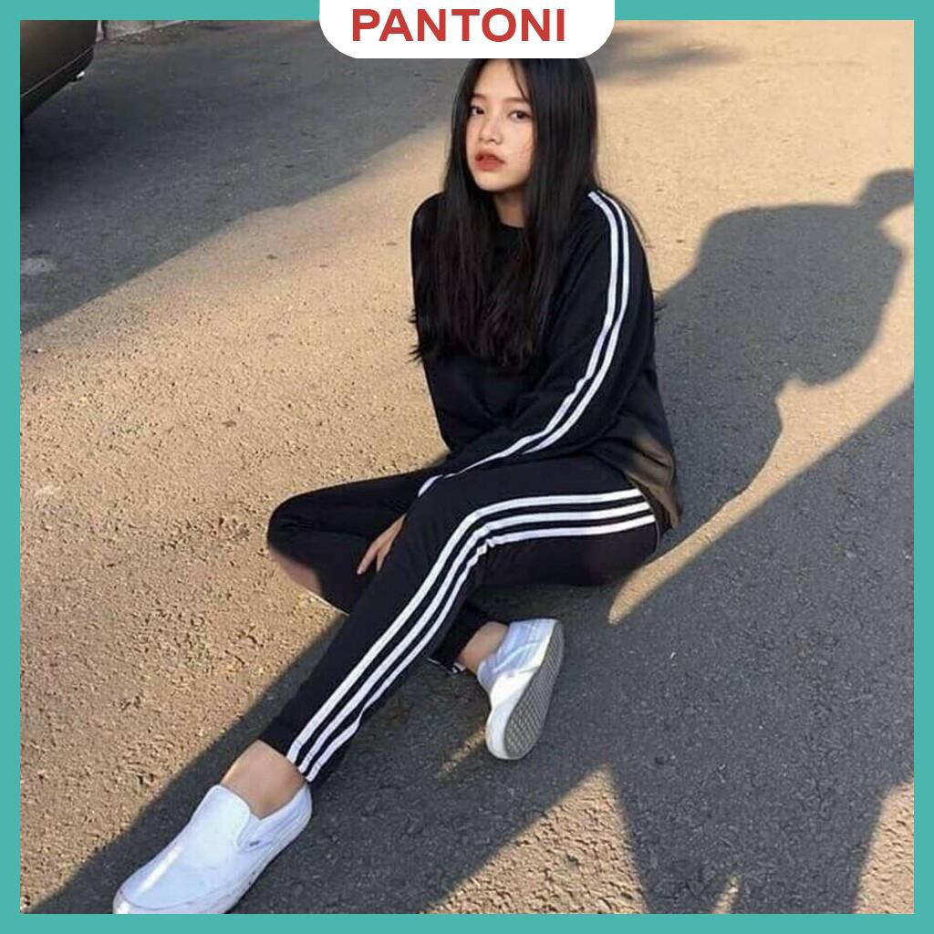 Quần thể thao nam nỉ cao cấp dày dặn 3 sọc kiểu dáng trẻ trung năng động(QNTT)