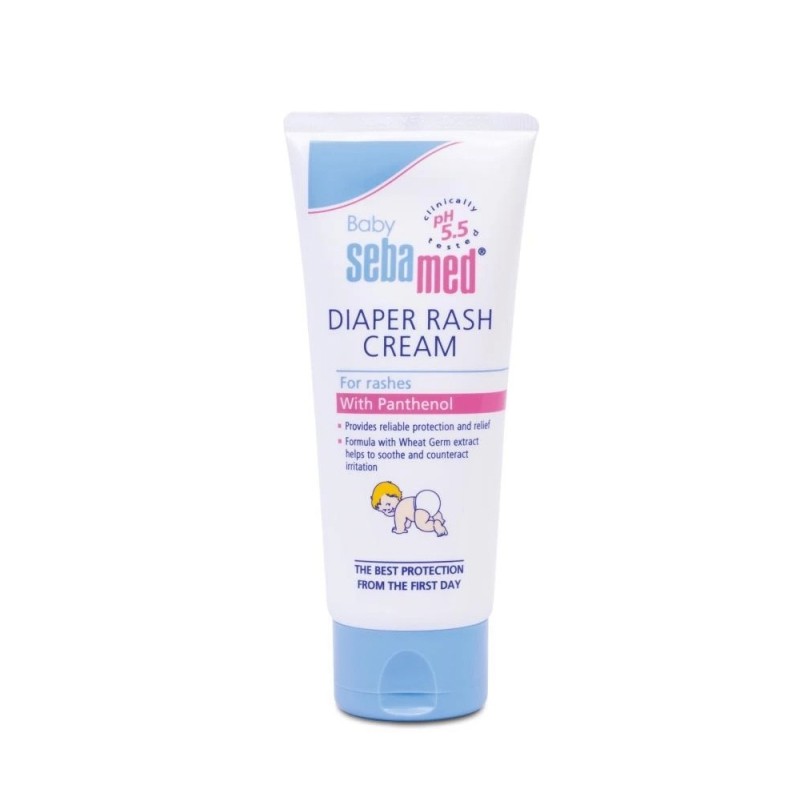 Kem Chống Hăm Tã Làm Mềm Da An Toàn Cho Bé Sebamed Đức pH5.5 (50ML)