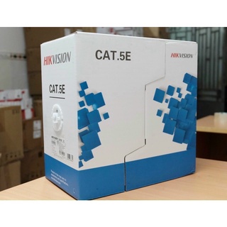 Cáp mạng chuyên dụng camera CAT5E, cuộn 305 mét, đồng nguyên chất Hikvision DS-1LN5E-E/E (chính hãng)