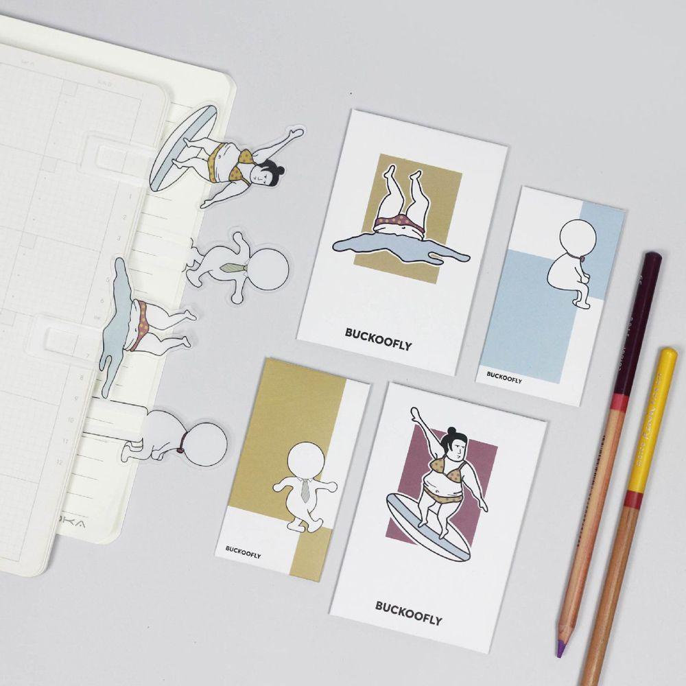 Lloyd Dụng Cụ Kẹp Sách Mini Đánh Dấu Trang Sách Hình Chú Vịt Hoạt Hình Dành Cho Học Sinh / Văn Phòng