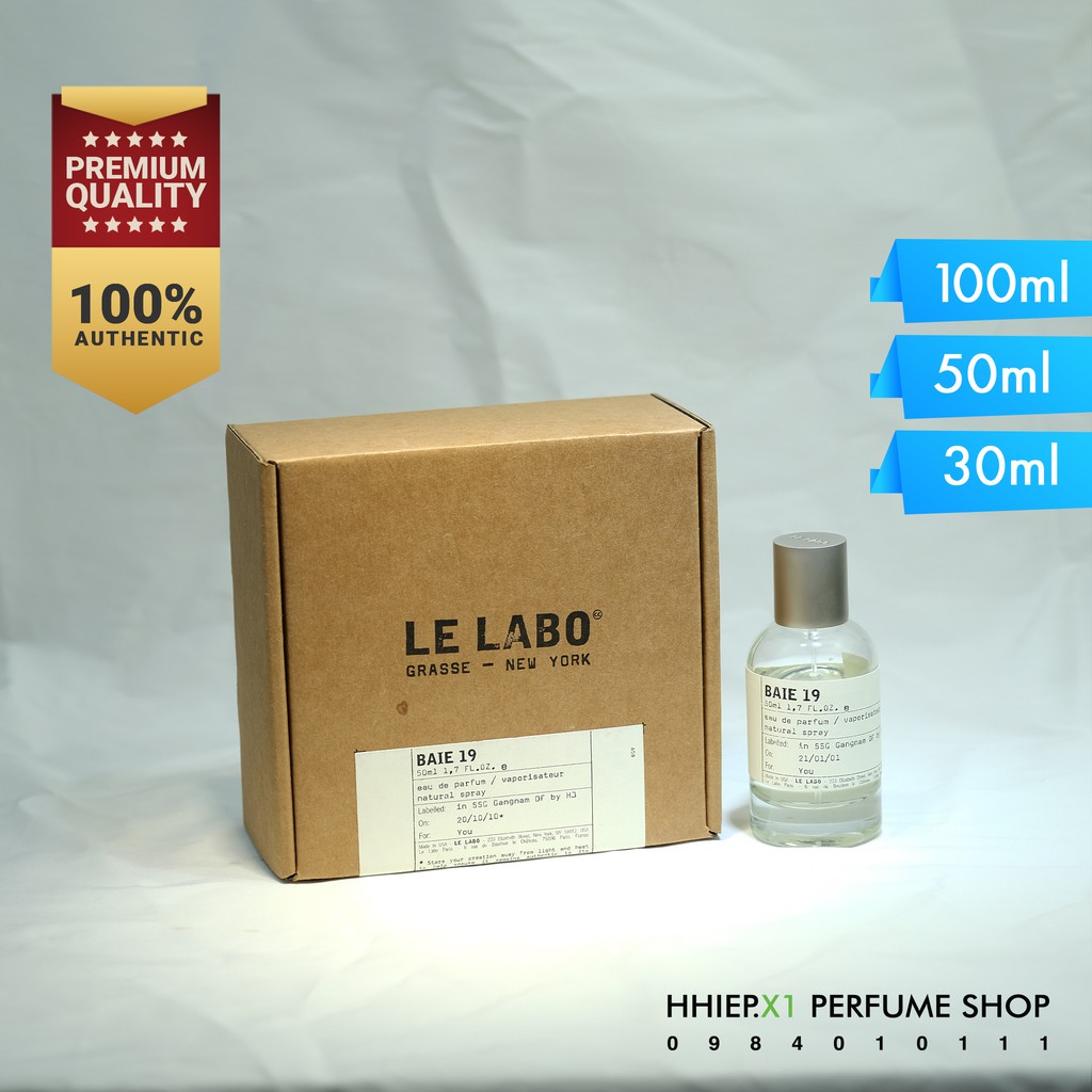 Le Labo Baie 19 ❤️HHiep.X1 Chuyên Nước Hoa Nam, Nước Hoa Nữ Chính Hãng