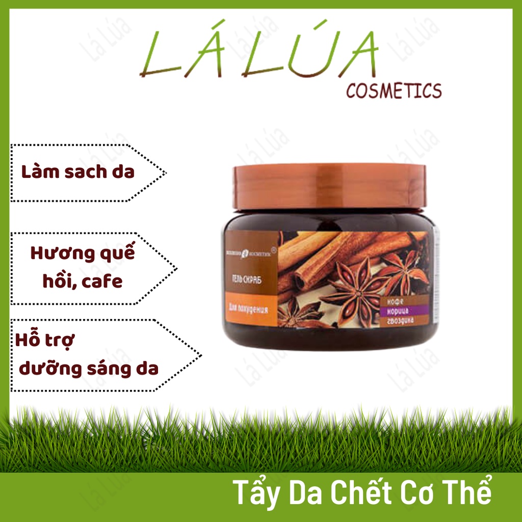 Tẩy Tế Bào Chết Body Chiết Xuất Thiên Nhiên Eksklyuziv Kosmetik Gel Scrub 380g