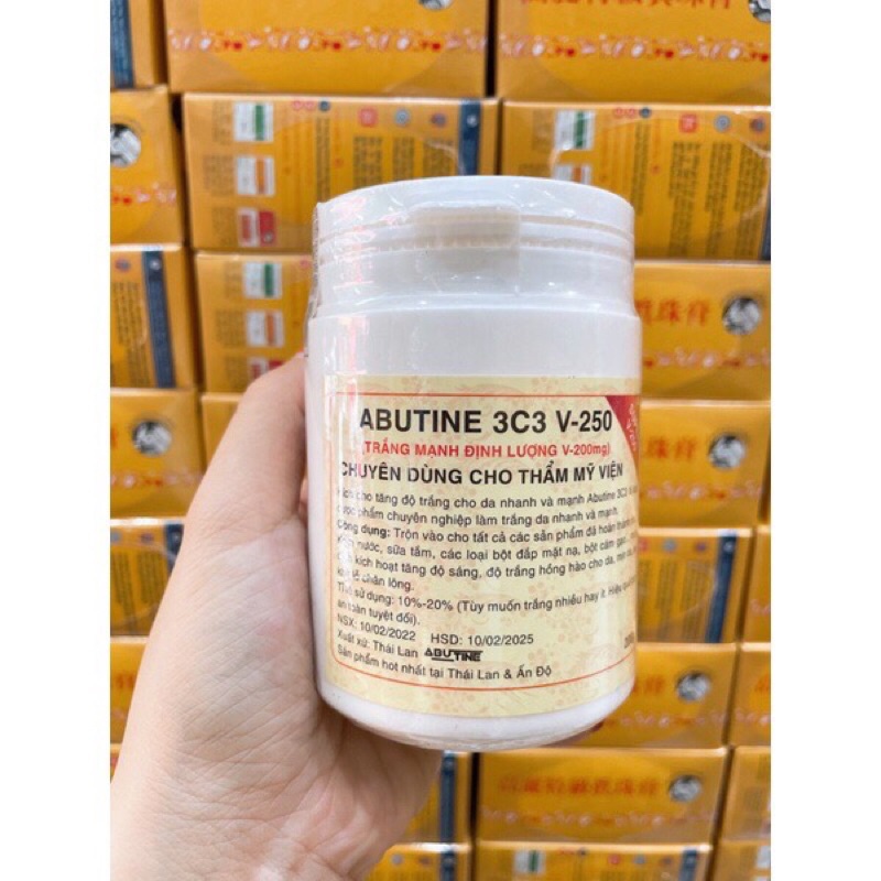 Kem kích trắng ABUTIN 3C3 Thái Lan 200g