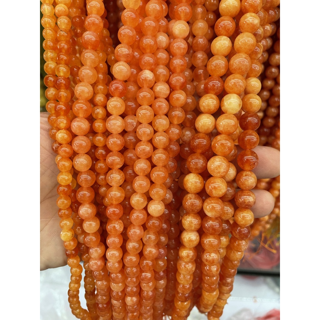 DIY Imitation Golden Color Loose Beads For Making Bracelet 15"