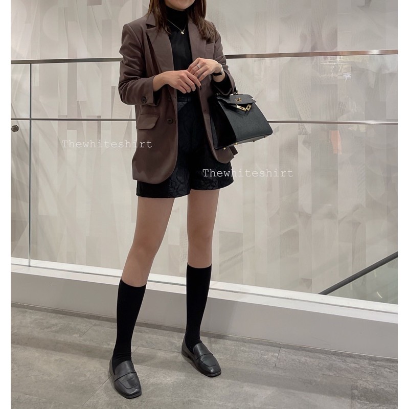 LOVELL BLAZER - áo blazer trẻ trung thanh lịch màu nâu đậm