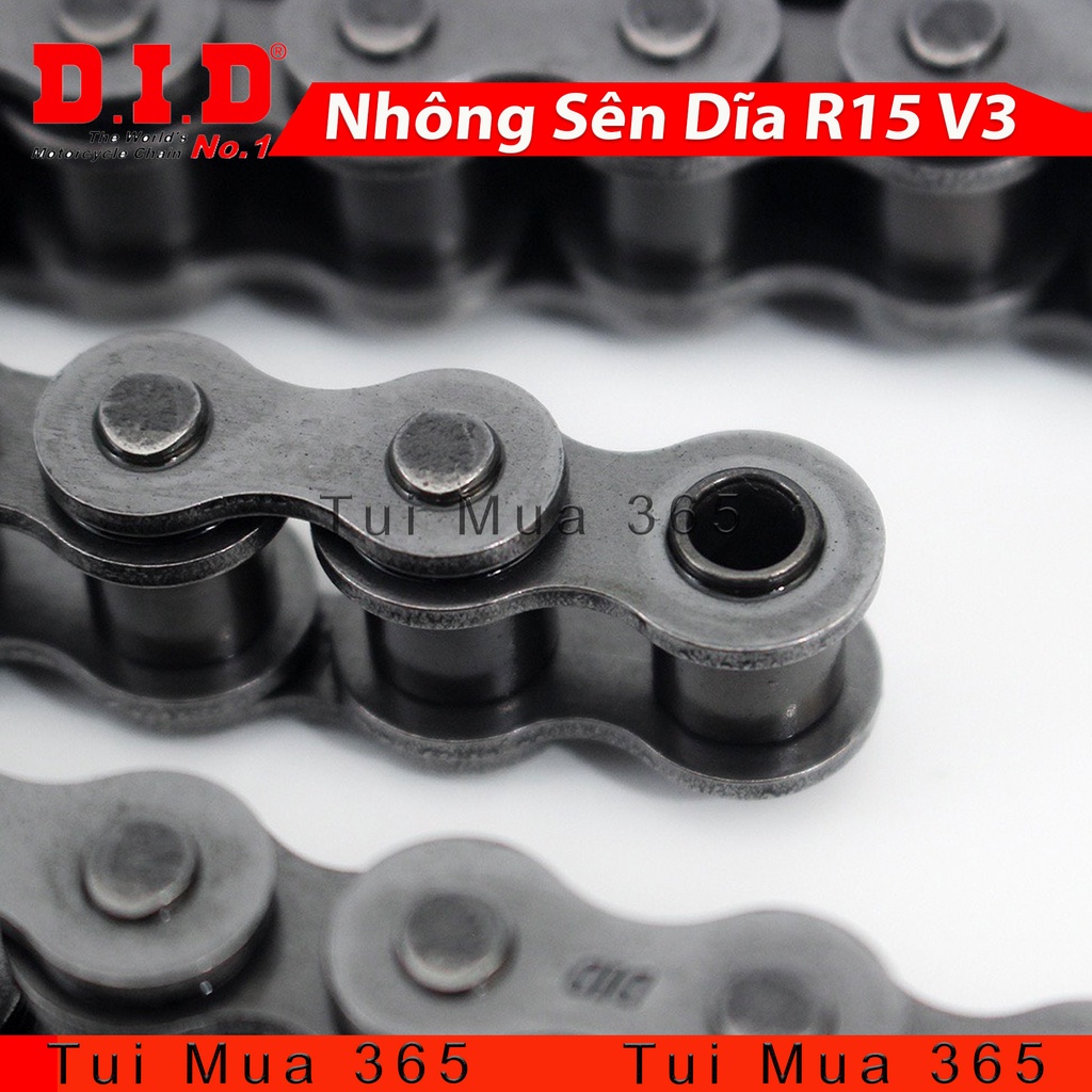 Nhông Sên Dĩa 14T x 48T DID xe Yamaha R15 V3, XSR 155, FZ 155- Sên TFX Phốt Cao Su