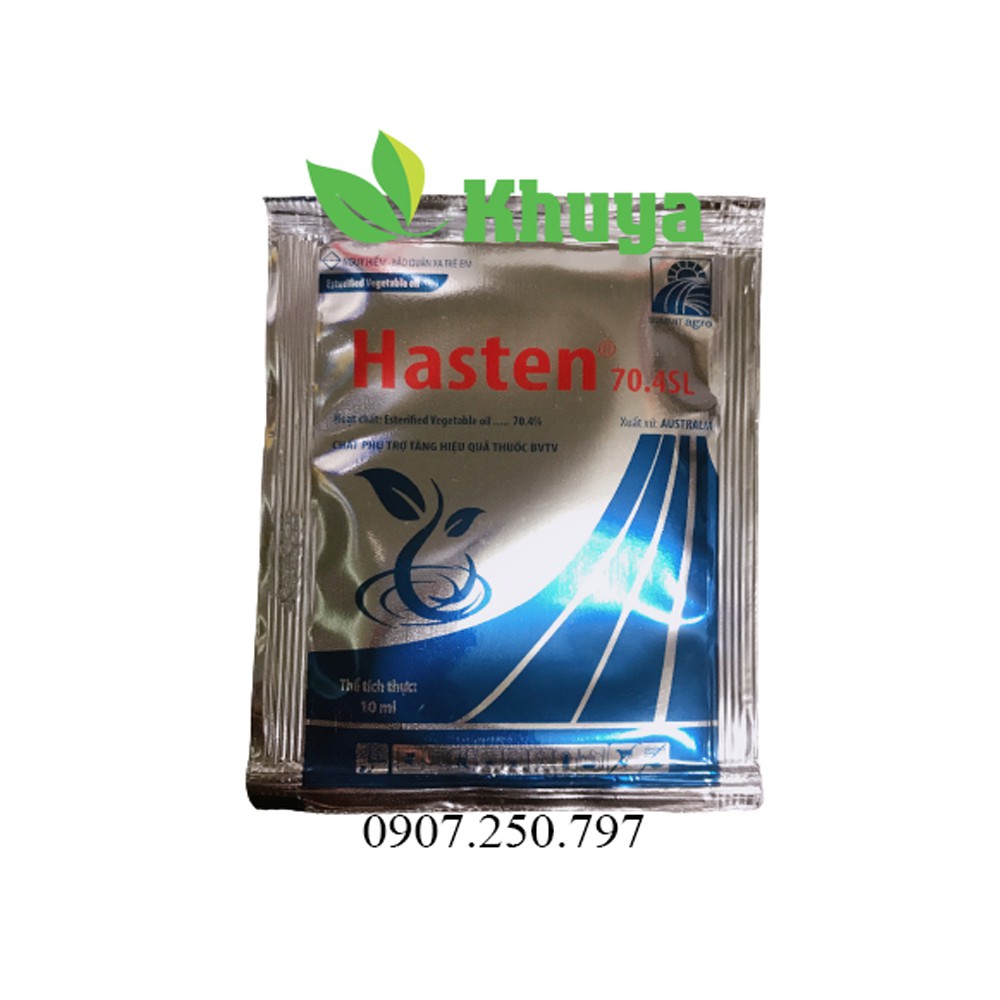 Chất hỗ trợ Hasten gói 10ml Tăng Hiệu Quả