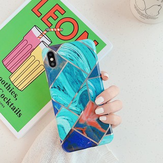 Ốp iPhone vân đá chữ nhật
