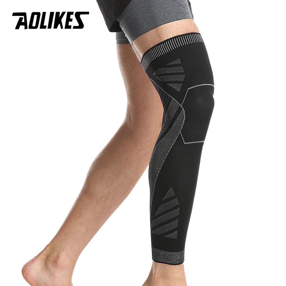 Đai bó gối dài AOLIKES A-7060 bảo vệ đầu gối chống nắng Elastic long leggings