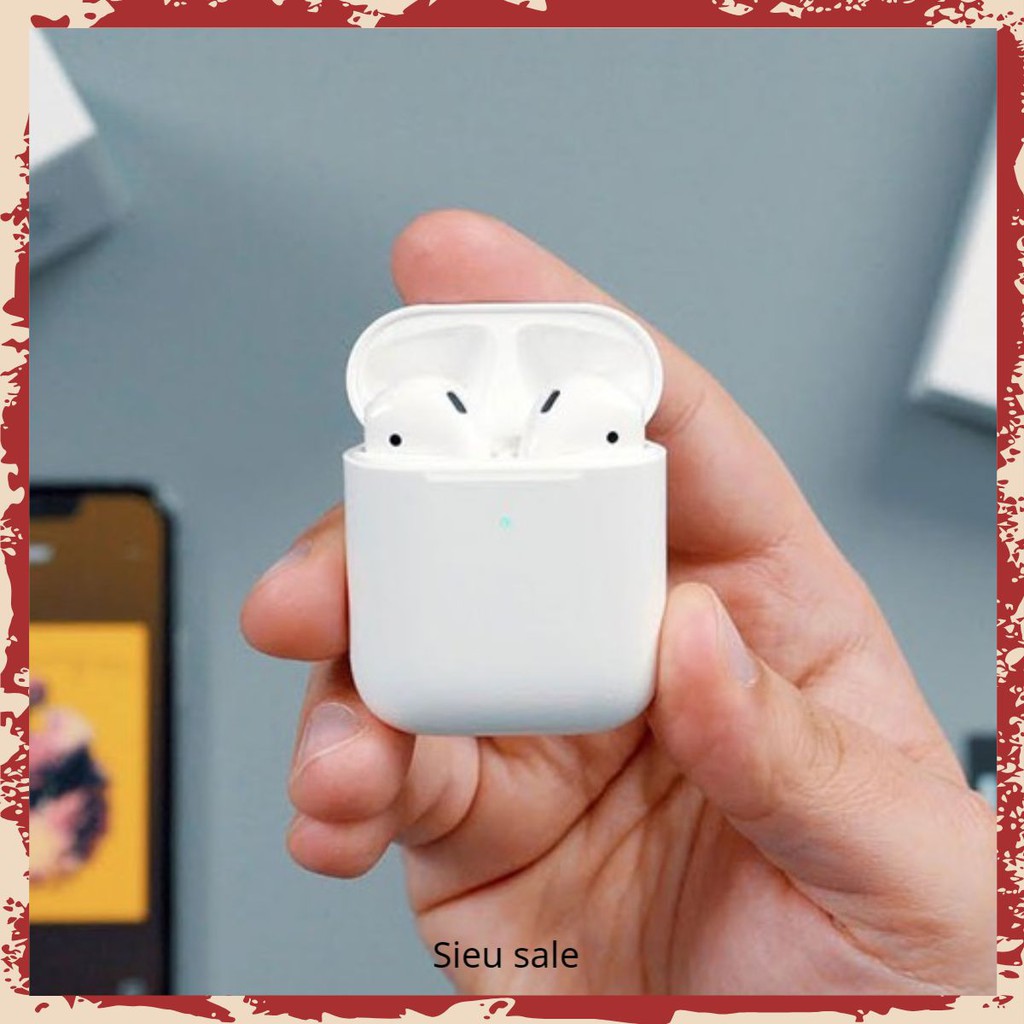 [AIRPODS 2] tai nghe bluetooth tws đôi tên định vi Phiên Bản airpod 2 cao cấp kaki.shop01