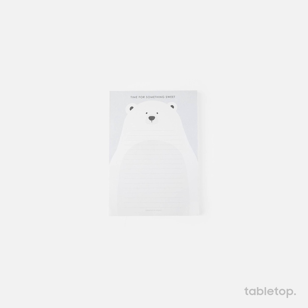 Giấy note A5 kẻ ngang/ Notepad ICONIC Design Lagom notepad - chính hãng Hàn Quốc