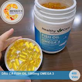 DẦU CÁ FISH OIL 1000mg OMEGA 3 (400 VIÊN)