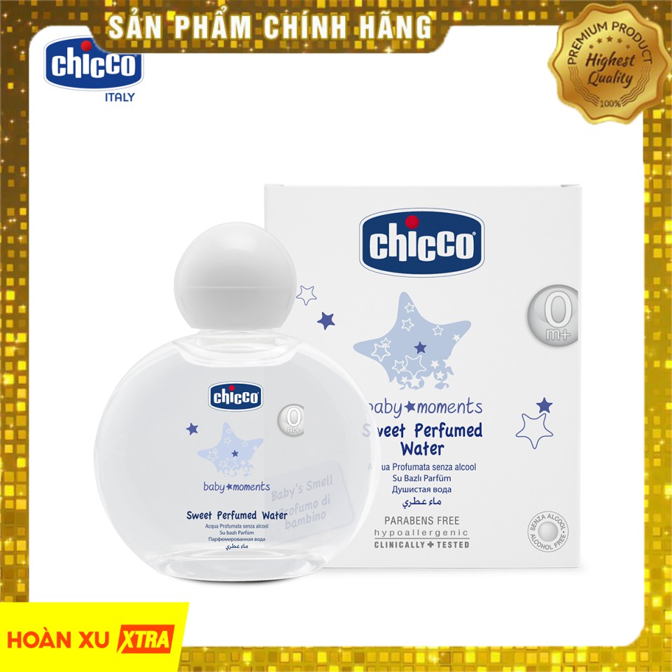 Nước hoa Chicco cho bé từ sơ sinh