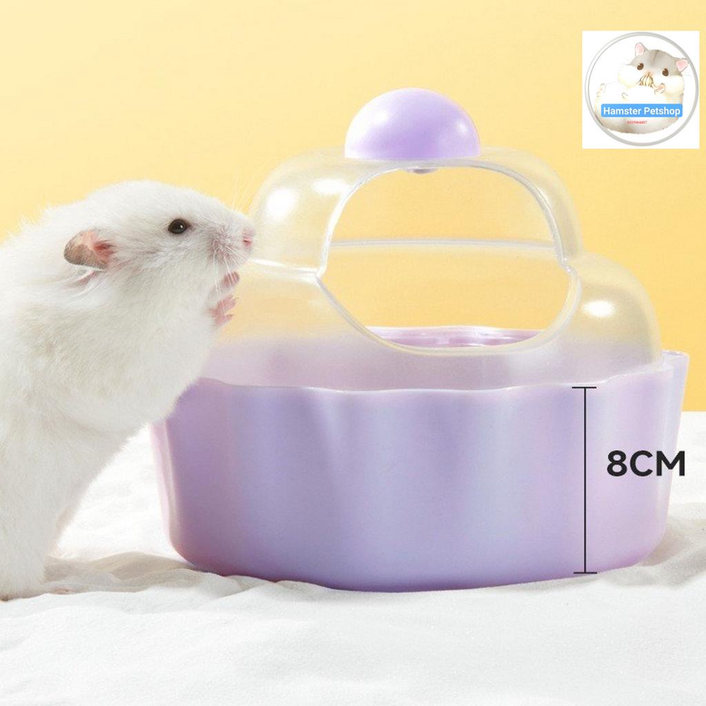 Nhà tắm/ Nhà ngủ hình bánh cho Hamster