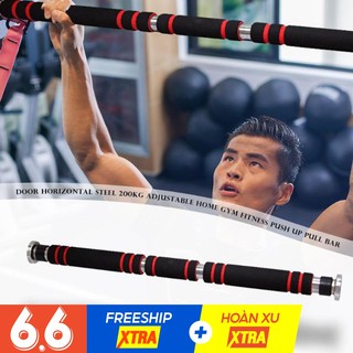 Thanh Tập Xà Đơn Treo Tường | Cây tập Xà Đơn Gắn Cửa CHÍNH HÃNG CAO CẤP  Từ 60cm đến 130 cm.