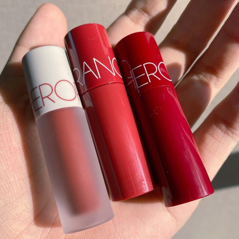 [Hàng mới về] Son môi HERORANGE màu trắng lì thiết kế nhỏ gọn | BigBuy360 - bigbuy360.vn