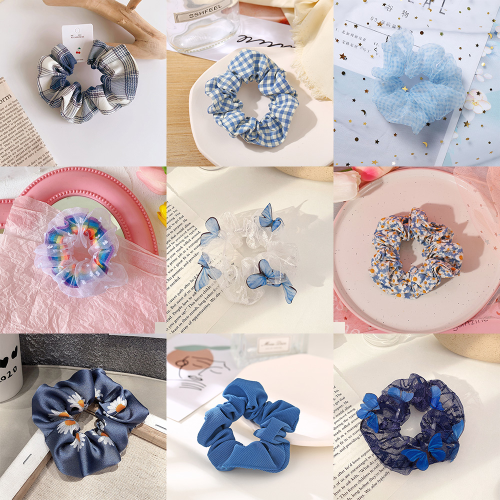 Dây Buộc Tóc Nhiều Kiểu Dáng Tùy Chọn Phong Cách Hàn Quốc Cho Nữ