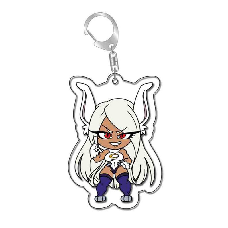 Móc Khóa Acrylic Hai Mặt Trong Suốt Họa Tiết Anime My Hero Academia