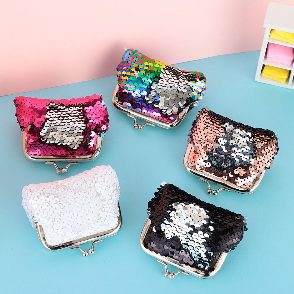 Ví Đựng Tai Nghe / Tiền Xu Đính Kim Sa Lấp Lánh MIHAN1