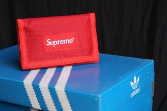 Ví Supreme đỏ cực chất - Wallet Supreme