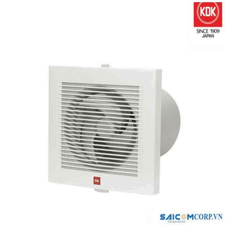 Quạt thông gió gắn tường cho phòng tắm KDK 15EGSA